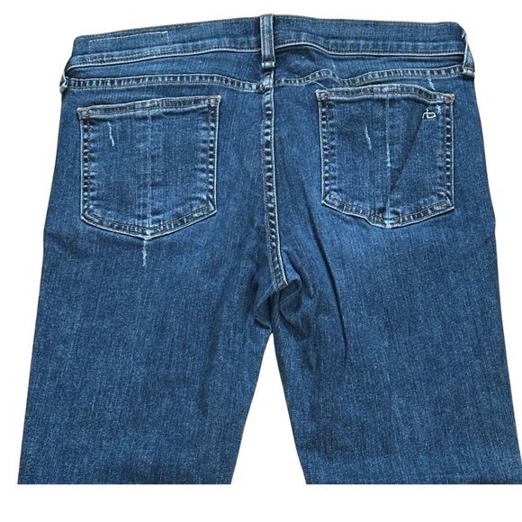 SOLD rag & bone distressed skinny indigo jeans size 29 - Picture 8 of 14